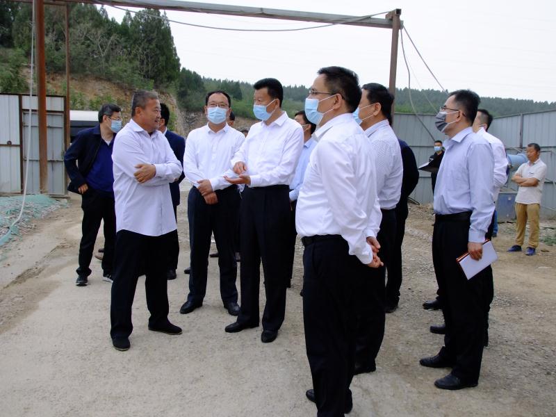 抓住项目不放松---王勤光到AK官方网站集团调研重点项目情况