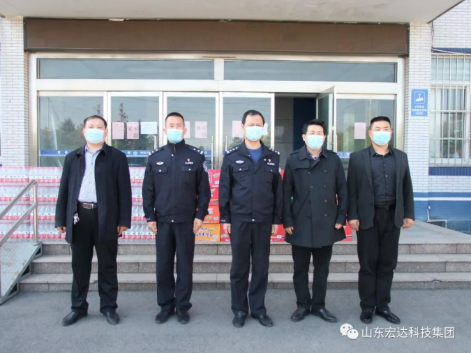 山东AK官方网站集团副总经理张广义到开发区派出所慰问